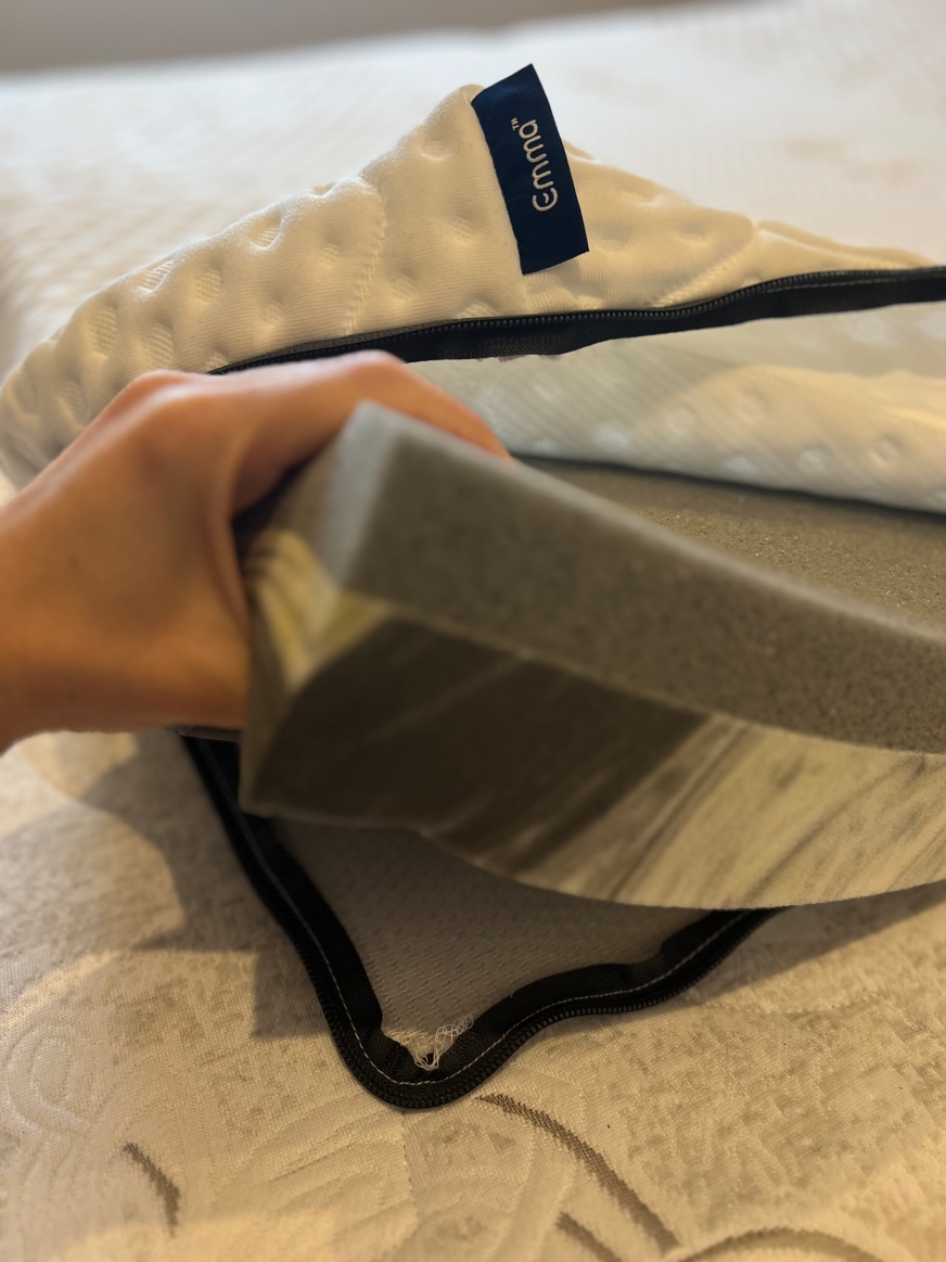 firmeza espuma topper emma